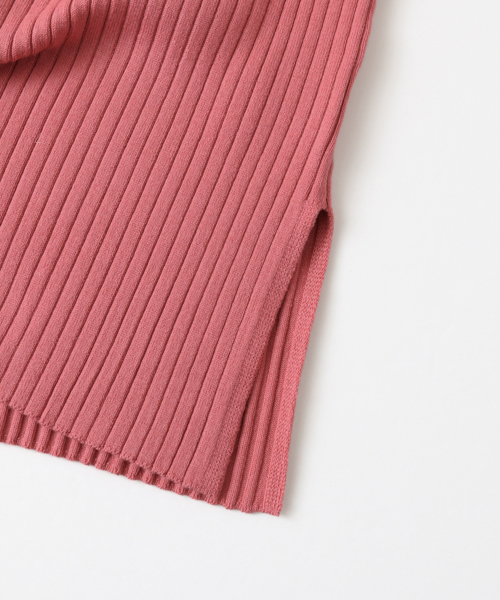 URBAN RESEARCH(アーバンリサーチ)の「 UR リブハートネックニット(ニット/セーター・レディース・オフホワイト/グレー/ピンク・FREE)」の5枚目の写真