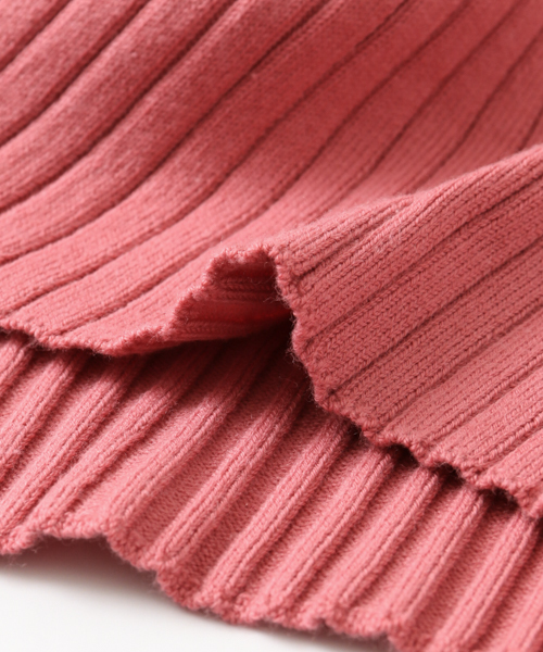 URBAN RESEARCH(アーバンリサーチ)の「 UR リブハートネックニット(ニット/セーター・レディース・オフホワイト/グレー/ピンク・FREE)」の7枚目の写真