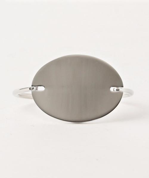 UNITED ARROWS（ユナイテッドアローズ）の「UBCB オーバル バングル ◆（バングル/リストバンド・レディース・ゴールド/シルバー・FREE）」の2枚目の写真