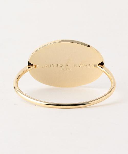 UNITED ARROWS（ユナイテッドアローズ）の「UBCB オーバル バングル ◆（バングル/リストバンド・レディース・ゴールド/シルバー・FREE）」の3枚目の写真