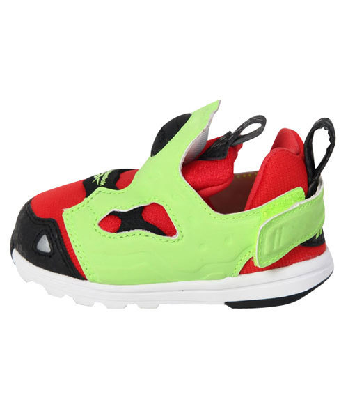 X-girl Stages（エックスガールステージス）の「REEBOK "VERSA PUMP FURY"（スニーカー・キッズ・レッド・12cm/13cm/14cm/15cm/16cm/11cm）」の3枚目の写真