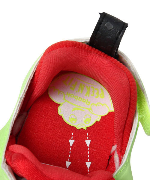 X-girl Stages（エックスガールステージス）の「REEBOK "VERSA PUMP FURY"（スニーカー・キッズ・レッド・12cm/13cm/14cm/15cm/16cm/11cm）」の5枚目の写真