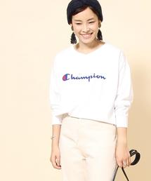 coen | Champion (チャンピオン)Vネックロングスリーブカットソー(Tシャツ/カットソー)