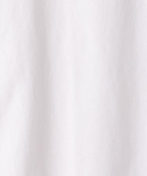 coen（コーエン）の「Champion （チャンピオン）Vネックロングスリーブカットソー（Tシャツ/カットソー・レディース・ホワイト/ライトグレー・MEDIUM）」の9枚目の写真