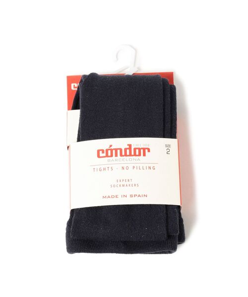 こども ビームス(コドモビームス)の「CONDOR / プレーン タイツ (6ヶ月~2才)(タイツ/ストッキング・キッズ・ホワイト/チャコールグレー/ブラック/ホワイト系その他3/ネイビー・0(6-12m)/2(1-2y))」の5枚目の写真