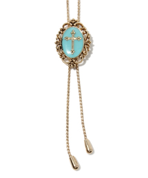 matelasse durer | 【matelasse durer】クロスチェーンループタイ(ネックレス)