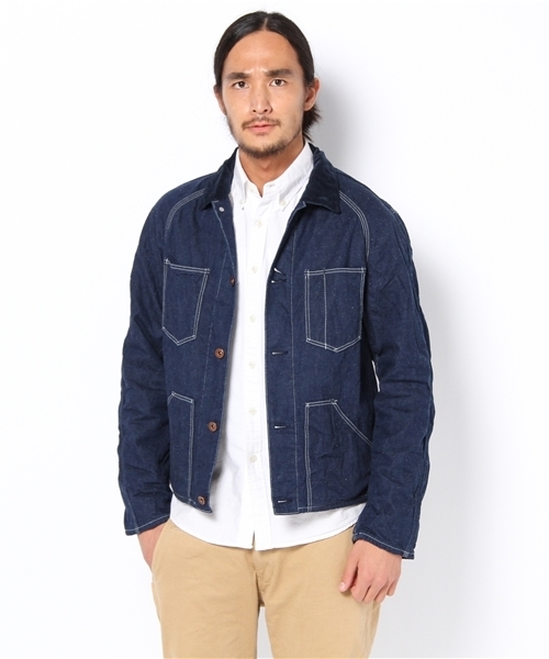 BEAMS（ビームス）の「□Sanca / ショートデニムカバーオール