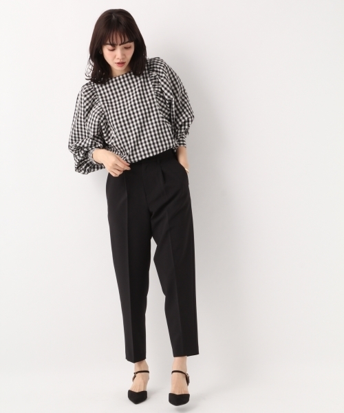 A part by（アパートバイ）の「【前後2WAY】CソデボリュームブラウスLS 780402（シャツ/ブラウス・レディース・ブラック/ブラウン/ライトグリーン/ナチュラル・FREE）」の11枚目の写真