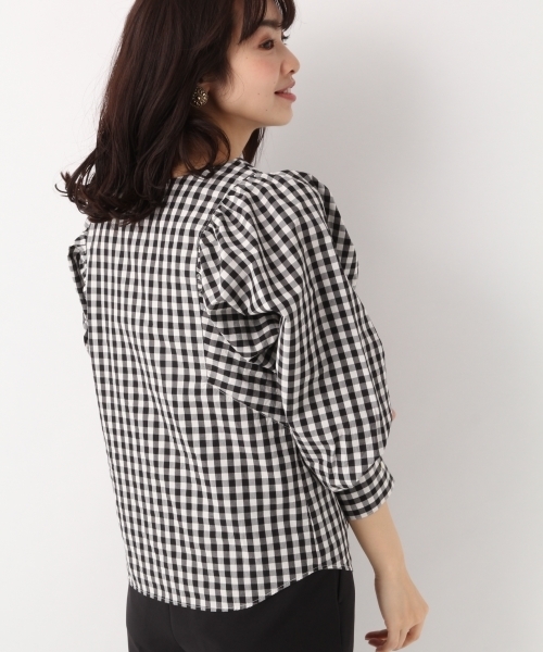 A part by（アパートバイ）の「【前後2WAY】CソデボリュームブラウスLS 780402（シャツ/ブラウス・レディース・ブラック/ブラウン/ライトグリーン/ナチュラル・FREE）」の15枚目の写真