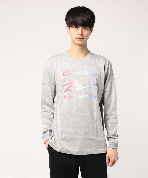 セール】【ﾁｰﾀｰﾌｧｲﾌﾞ】グラデーションロングTシャツ（Tシャツ