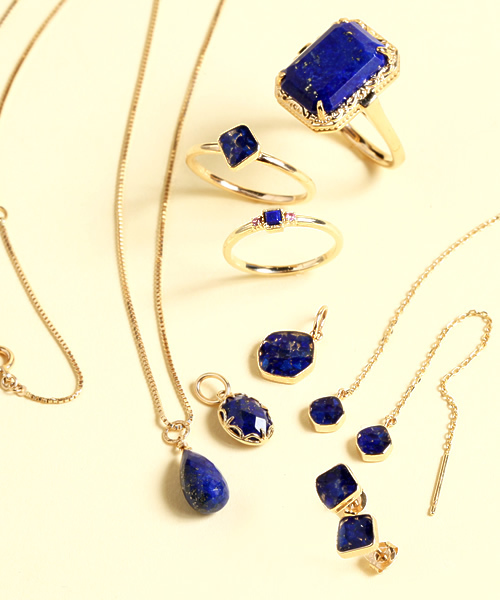 agete（アガット）の「K10チャーム（10131117010）（チャーム・レディース・ブルー系その他・FREE）」の5枚目の写真