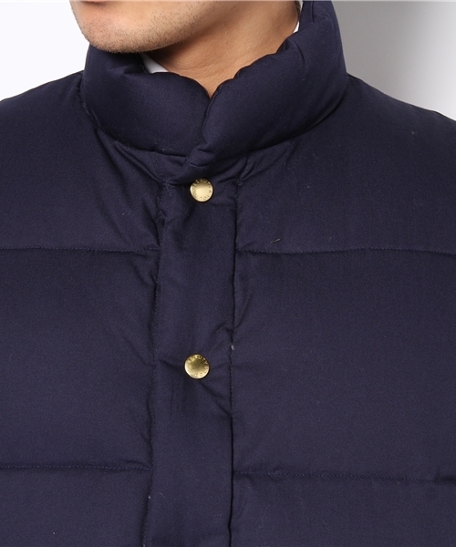 BEAUTY&YOUTH UNITED ARROWS（ビューティーアンドユースユナイテッドアローズ）の「BY ツイル ウォッシュ ダウン ベスト（ダウンベスト・メンズ・マスタード/ケリー/ネイビー・SMALL/MEDIUM/LARGE/X-LARGE）」の8枚目の写真