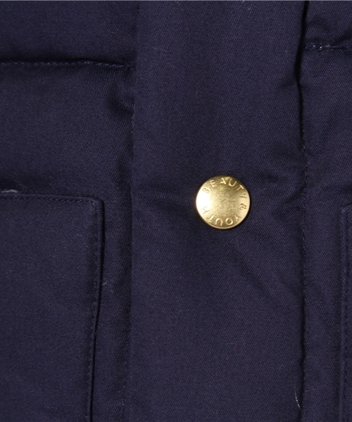 BEAUTY&YOUTH UNITED ARROWS（ビューティーアンドユースユナイテッドアローズ）の「BY ツイル ウォッシュ ダウン ベスト（ダウンベスト・メンズ・マスタード/ケリー/ネイビー・SMALL/MEDIUM/LARGE/X-LARGE）」の10枚目の写真