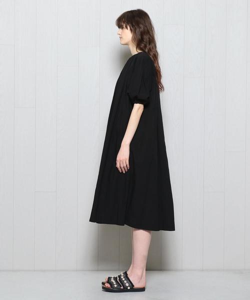 08sircus（ゼロエイトサーカス）の「＜08SIRCUS＞LAWN LONG DRESS/ドレス（ワンピース・レディース・ホワイト/ブラック・34）」の5枚目の写真