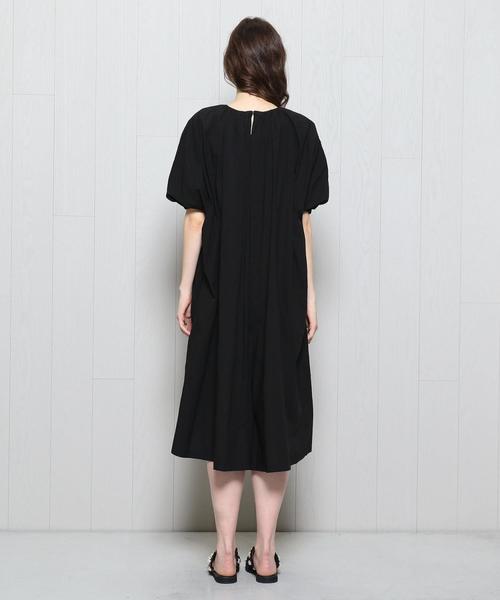 08sircus（ゼロエイトサーカス）の「＜08SIRCUS＞LAWN LONG DRESS/ドレス（ワンピース・レディース・ホワイト/ブラック・34）」の4枚目の写真