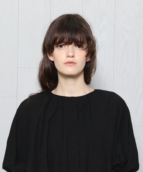 08sircus（ゼロエイトサーカス）の「＜08SIRCUS＞LAWN LONG DRESS/ドレス（ワンピース・レディース・ホワイト/ブラック・34）」の13枚目の写真