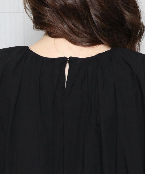 08sircus（ゼロエイトサーカス）の「＜08SIRCUS＞LAWN LONG DRESS/ドレス（ワンピース・レディース・ホワイト/ブラック・34）」の12枚目の写真