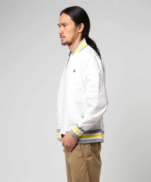 Champion Golf(チャンピオンゴルフ)の「【Champion/チャンピオン】メンズ GOLF フルジップジャケット(その他アウター・メンズ・ネイビー/オフホワイト・LARGE/MEDIUM)」の3枚目の写真
