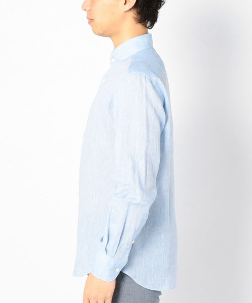 シップス アルビニ リネンシャツ 日本製 ALBINI 7分リネンシャツ｜メンズファッション通販 MEN'S BIGI