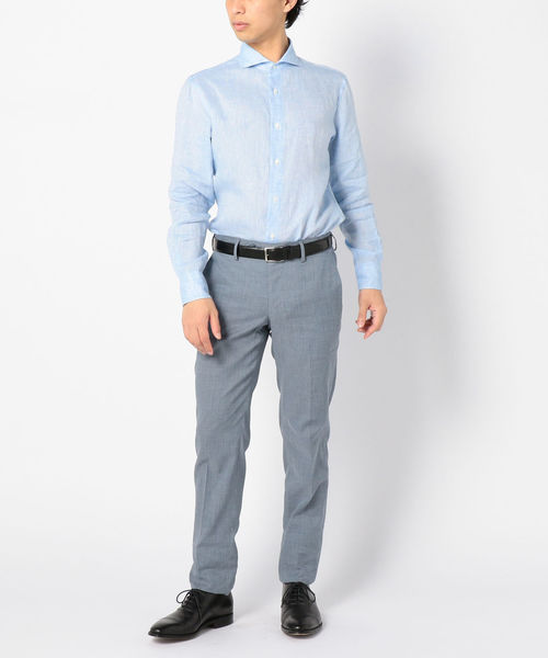 シップス アルビニ リネンシャツ 日本製 ALBINI 7分リネンシャツ｜メンズファッション通販 MEN'S BIGI