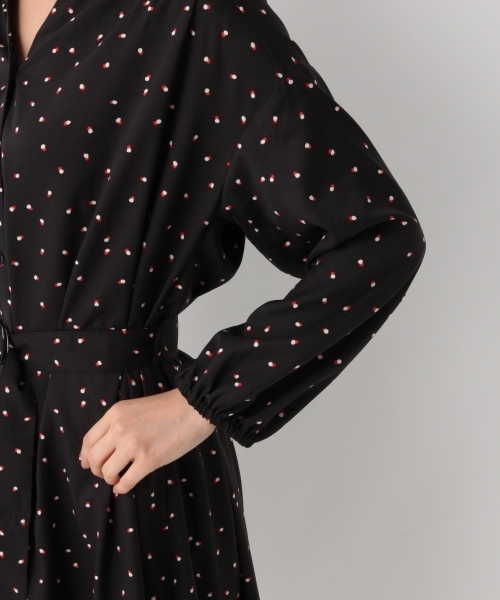 GLOBAL WORK（グローバルワーク）の「ベルトツキスキッパーワンピース/805937（ワンピース・レディース・ネイビー/ベージュ/ブラック・MEDIUM/LARGE）」の11枚目の写真