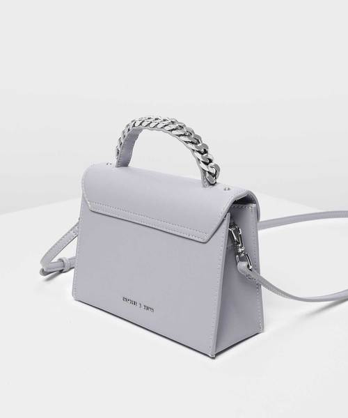 【最終値下げ】CHARLES&amp;KEITH ボウディテールバッグ ショルダーバッグ CHARLES & KEITH ボウディテールバッグ ブラック ミニショルダー
