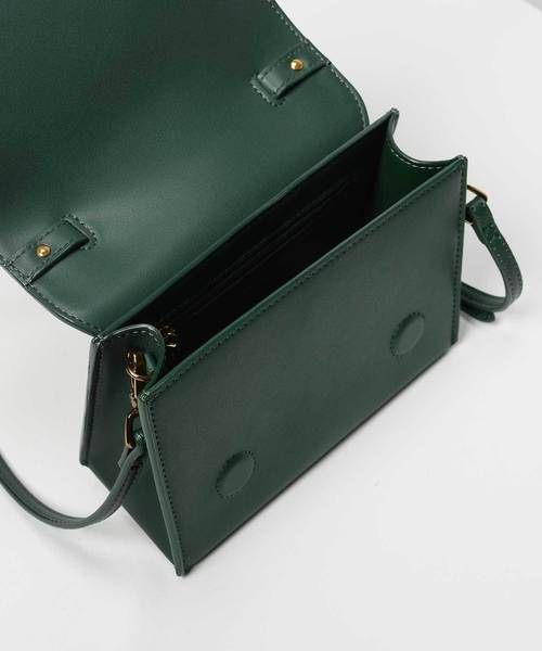CHARLES & KEITH（チャールズ & キース）の「ボウディテールハンドバッグ / Bow Detail Handbag（ハンドバッグ・レディース・マスタード/ダークグリーン/プラム・S）」の12枚目の写真