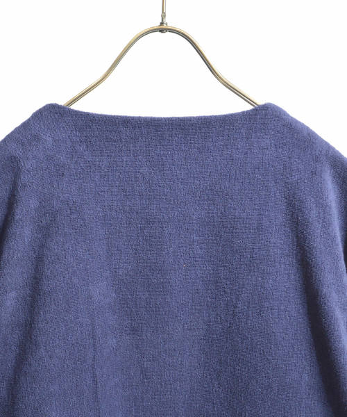 THING FABRICS(シングファブリックス)の「tHING FABRICS/シングファブリックス No Collar jacket(ノーカラージャケット・メンズ・ブラック/ネイビー・1/0)」の8枚目の写真