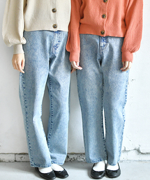 PairPair | ハイウエストストレートデニム(デニムパンツ)