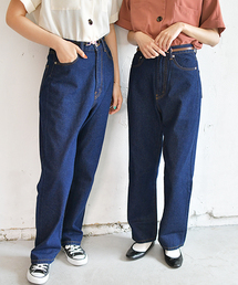 PairPair | ハイウエストストレートデニム(デニムパンツ)