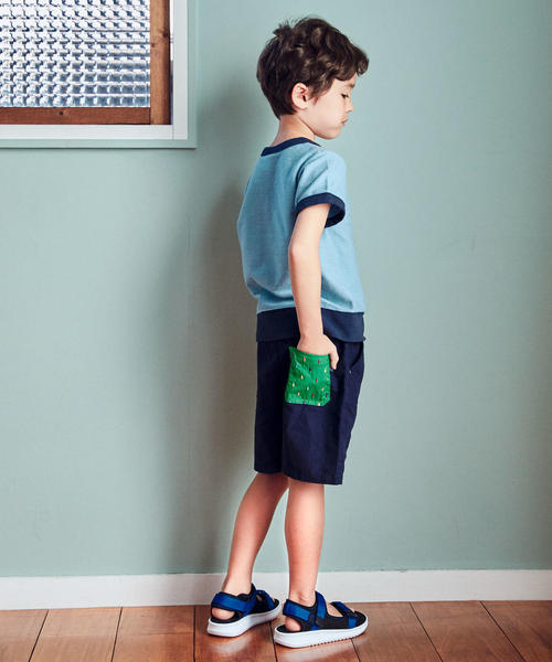 NEW BALANCE（ニューバランス）の「NEW BALANCE（ニューバランス）YH750 17cm-23cm（サンダル・キッズ・ブラック/コバルトブルー・21cm/20cm/17cm/22cm/19cm/23cm/18cm）」の4枚目の写真