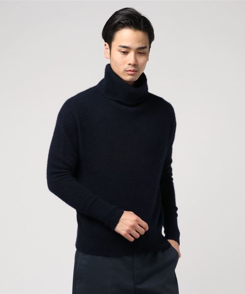 styles(スタイルス)の「【AERON】AERON KNIT 777-65404(ニット/セーター・レディース・ネイビー・34)」の1枚目の写真