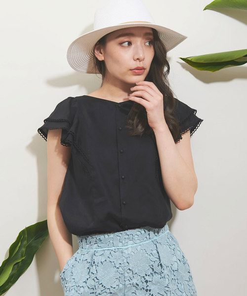 Noela（ノエラ）の「ラッフルフリルブラウス（シャツ/ブラウス