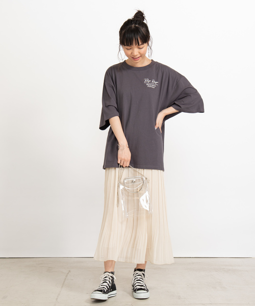 WEGO（ウィゴー）の「WEGO/2WAYメタルハンドルクリアショルダーバッグ（ショルダーバッグ・レディース・その他1/ホワイト系その他・FREE）」の5枚目の写真