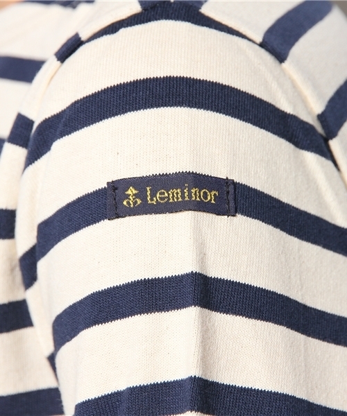 SHIPS for women（シップスフォーウィメン）の「Leminor:ボーダーTEE（Tシャツ/カットソー・レディース・ナチュラル/ブルー/ピンク・ONE SIZE）」の8枚目の写真