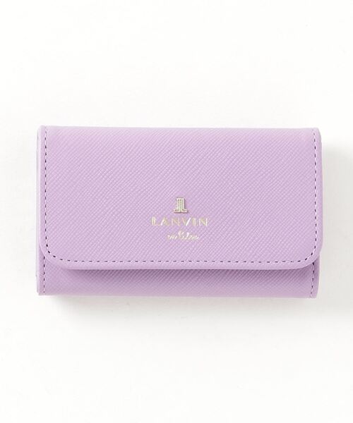 LANVIN en Bleu（ランバンオンブルー）の「リュクサンブール キーケース（キーケース/キーアクセサリー・レディース・ミント/ダークネイビー/ライトイエロー/ピンク/ローズ/ブルー系その他/ピンク系その他/ラベンダー/パープル/ダークグリーン系/ダークブラウン・FREE/フリー）」の7枚目の写真