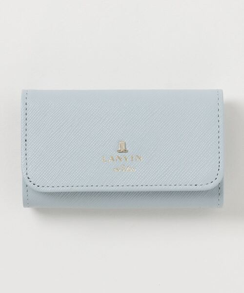 LANVIN en Bleu（ランバンオンブルー）の「リュクサンブール キーケース（キーケース/キーアクセサリー・レディース・ミント/ダークネイビー/ライトイエロー/ピンク/ローズ/ブルー系その他/ピンク系その他/ラベンダー/パープル/ダークグリーン系/ダークブラウン・FREE/フリー）」の4枚目の写真