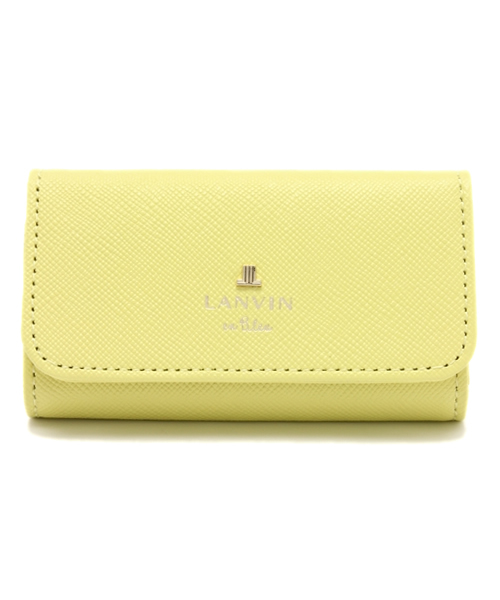 LANVIN en Bleu（ランバンオンブルー）の「リュクサンブール キーケース（キーケース/キーアクセサリー・レディース・ミント/ダークネイビー/ライトイエロー/ピンク/ローズ/ブルー系その他/ピンク系その他/ラベンダー/パープル/ダークグリーン系/ダークブラウン・FREE/フリー）」の8枚目の写真