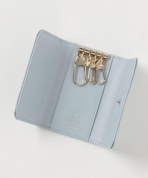 LANVIN en Bleu（ランバンオンブルー）の「リュクサンブール キーケース（キーケース/キーアクセサリー・レディース・ミント/ダークネイビー/ライトイエロー/ピンク/ローズ/ブルー系その他/ピンク系その他/ラベンダー/パープル/ダークグリーン系/ダークブラウン・FREE/フリー）」の17枚目の写真
