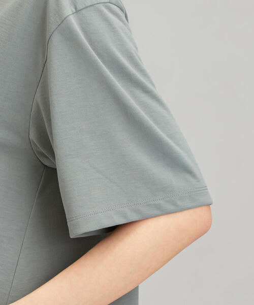 green label relaxing（グリーンレーベルリラクシング）の「CFC テンジク BIG Tシャツ（Tシャツ/カットソー・レディース・ネイビー/ブラック/オフホワイト/ダークグリーン・FREE）」の11枚目の写真