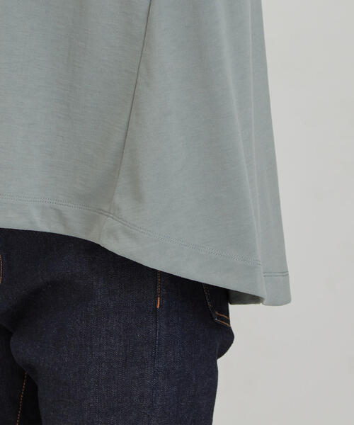 green label relaxing（グリーンレーベルリラクシング）の「CFC テンジク BIG Tシャツ（Tシャツ/カットソー・レディース・ネイビー/ブラック/オフホワイト/ダークグリーン・FREE）」の12枚目の写真