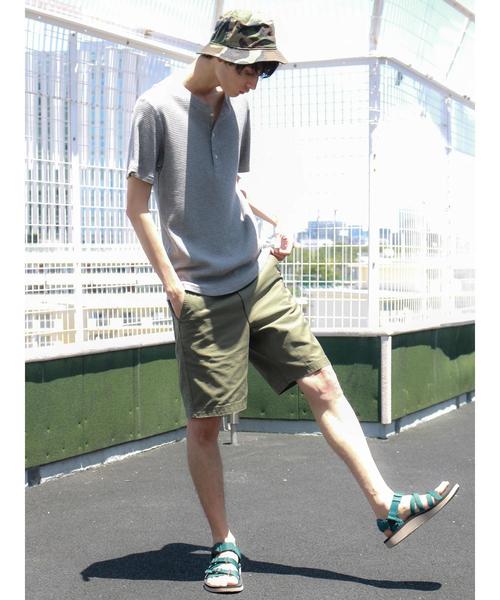 CRAFT STANDARD BOUTIQUE（クラフトスタンダードブティック）の「ワッフルヘンリーネックプルオーバー○（Tシャツ/カットソー・メンズ・ホワイト系その他/グレー系その他/グレー系その他2・LL/M/L）」の19枚目の写真