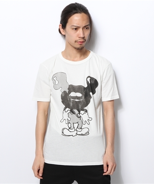 OUTLET(アウトレット)の「【Ciaopanic】SMOKELIP(Tシャツ/カットソー・メンズ・ホワイト系その他・LARGE/MEDIUM)」の2枚目の写真