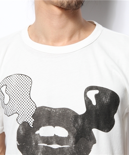 OUTLET(アウトレット)の「【Ciaopanic】SMOKELIP(Tシャツ/カットソー・メンズ・ホワイト系その他・LARGE/MEDIUM)」の5枚目の写真
