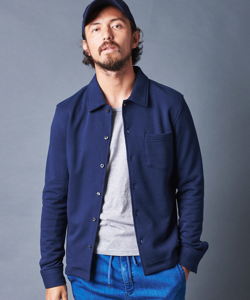 Magine(マージン)の「ANTIQUE URAKE BASIC CUT SHIRTS:アンティークウラケベーシックカットシャツ(シャツ/ブラウス)」|ネイビー