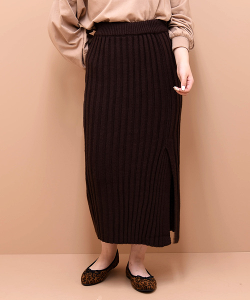 セール サイドスリットニットタイトスカート スカート Sango Sango のファッション通販 Zozotown