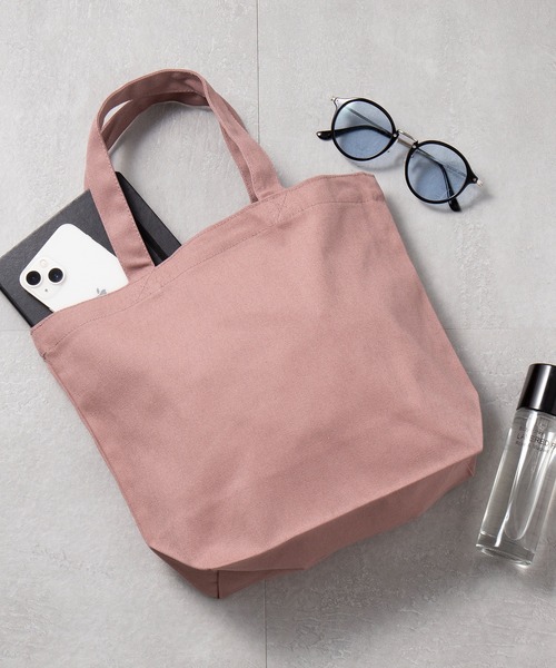 United Athle（ユナイテッドアスレ）の「推し活トートに！【United Athle】ヘビーコットンキャンバストートバッグ S 1460（トートバッグ・レディース・ブラック/グレー/ネイビー/レッド/アイボリー/グリーン/キャメル/ライトパープル/スミクロ/インディゴブルー/モカ/パープル/ブルー/オリーブ/スモークピンク/マスタード/ライトカーキ/ライトピンク/ミント・FREE）」の18枚目の写真