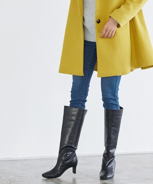 Pierrot（ピエロ）の「[裏起毛]アンクル丈スキニーデニム（デニムパンツ・レディース・ブラック/ネイビー/インディゴブルー/ブルー/ブラック系その他/ブルー系その他/ブルー系その他2/ブルー系その他4/ブルー系その他3・SMALL/MEDIUM/LARGE/X-LARGE/XX-LARGE/X-SMALL/XXX-LARGE/XXXX-LARGE）」の15枚目の写真