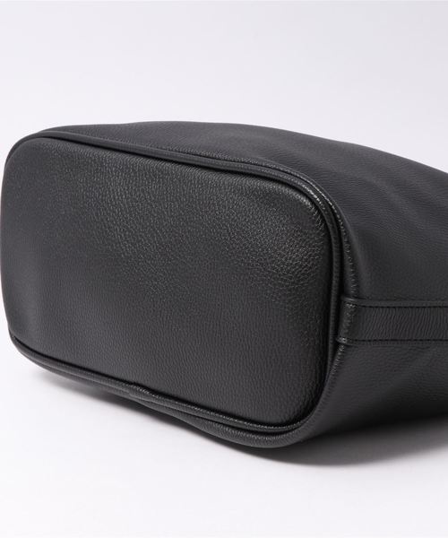 SESTO(セスト)の「レザー調ショルダートートバッグ(トートバッグ・レディース・ベージュ/ブラック/キャメル・ONE SIZE)」の5枚目の写真