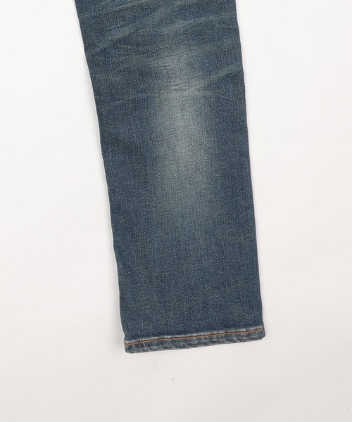 Nudie Jeans（ヌーディージーンズ）の「Nudie Jeans ヌーディージーンズ Thin Finn Authentic Repair 11ozコンフォートストレッチデニム 113127030（デニムパンツ・メンズ・インディゴブルー・30/28/29/32/31）」の5枚目の写真